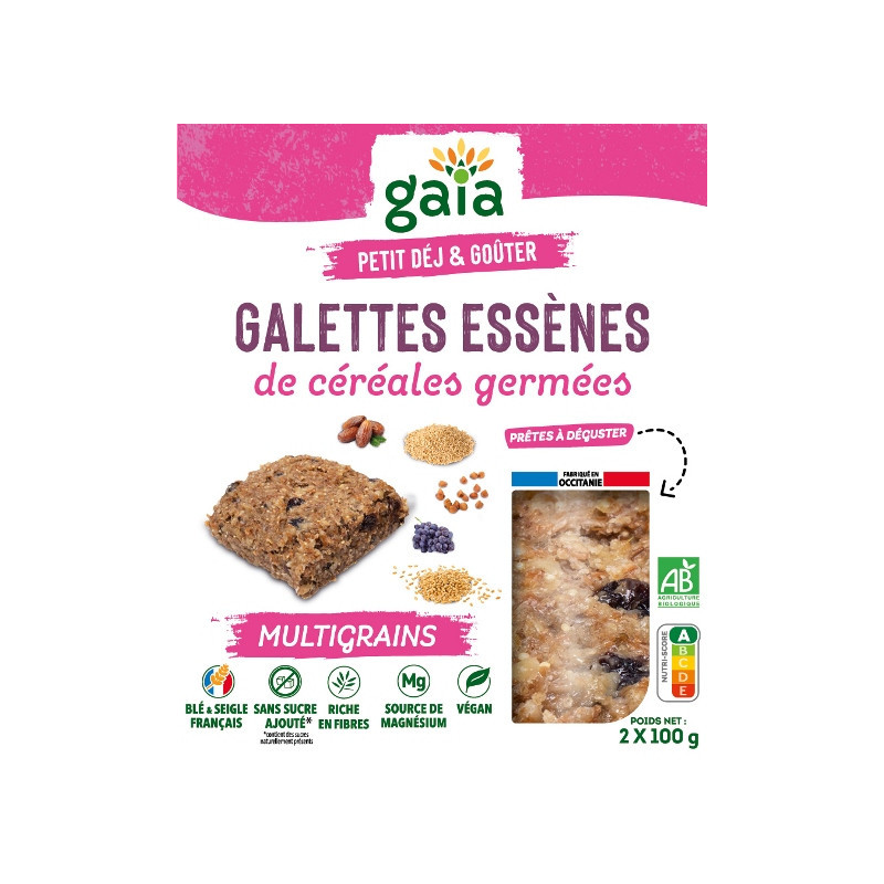 Galettes de céréales germées multigrains 2x100g