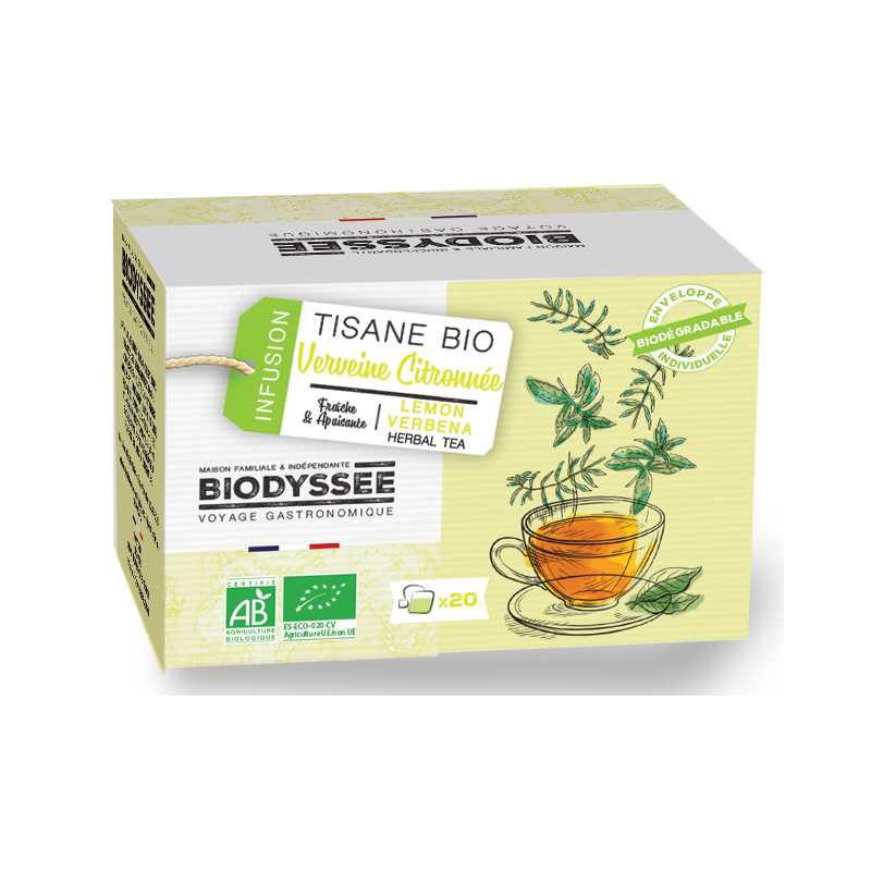 Tisane Verveine citronnée x20, 30g