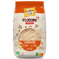 Flocons de sarrasin 500g, origine UE (sans gluten, riches en fibres)