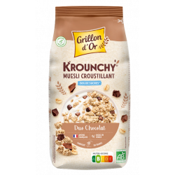 Krounchy duo chocolat, moins 50% de sucres 450g