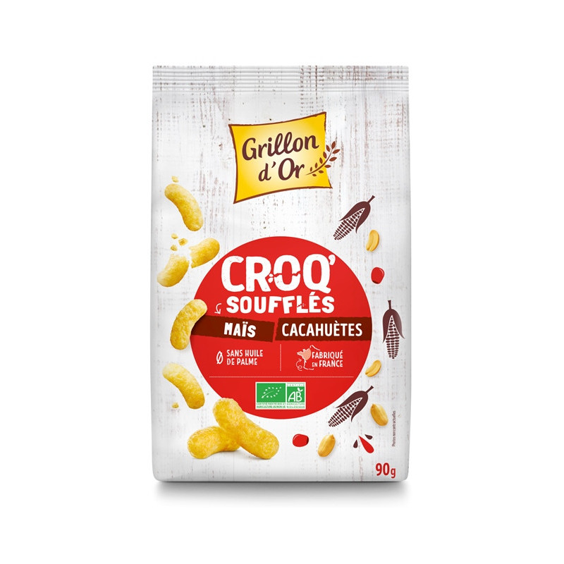Croq'cacahuète 90g, sans huile de palme