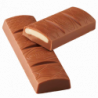 Chokobar, barre de chocolat au lait au coeur lacté saveur coco, vrac 2kg