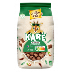 Karé fourré noisette, moins...