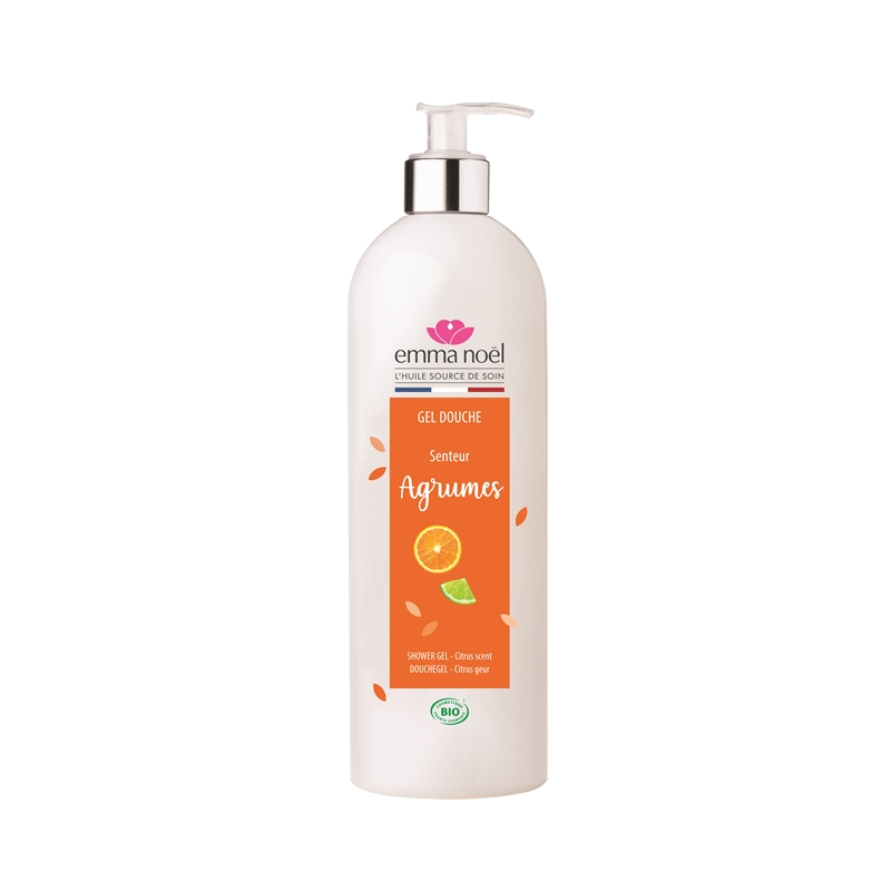 Gel douche aux agrumes 1l