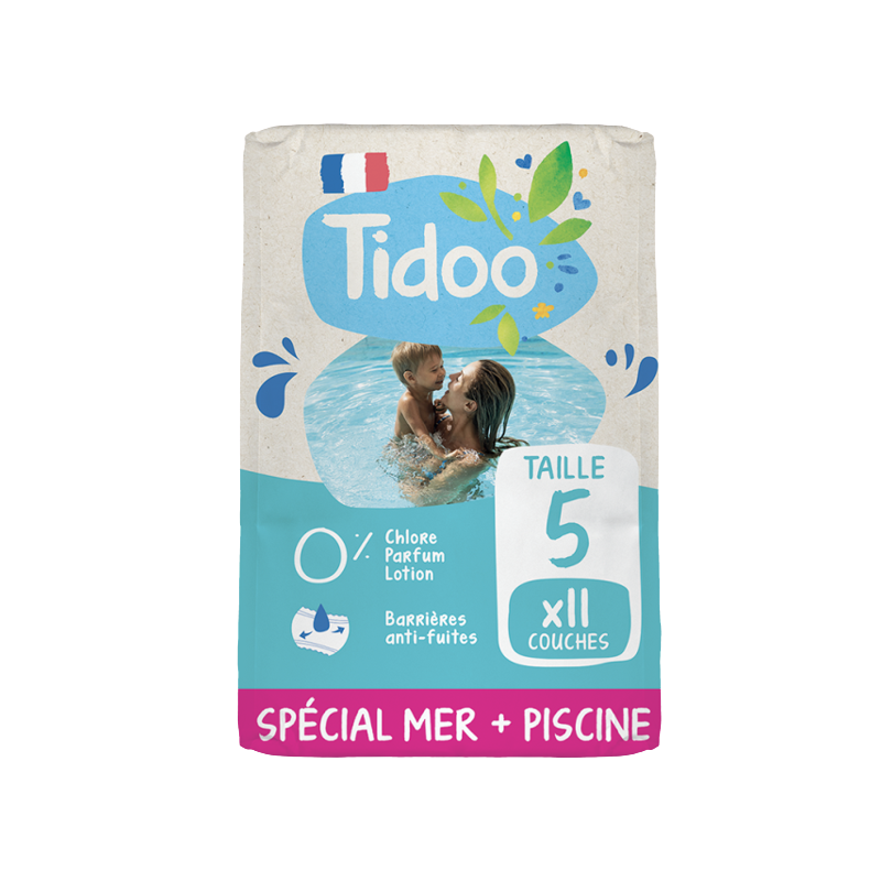 Tidoo Nature Swim & Play T5/L 12-18kg, paquet de 11 culottes