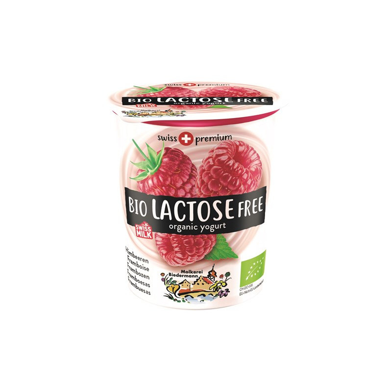 Yaourt framboise sans lactose 200g