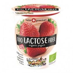 Yaourt fraise sans lactose 200g