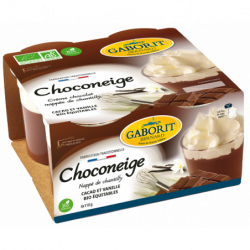 Choconeige, crème dessert...