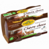 Flan chocolat au lait de chèvre 2x125g