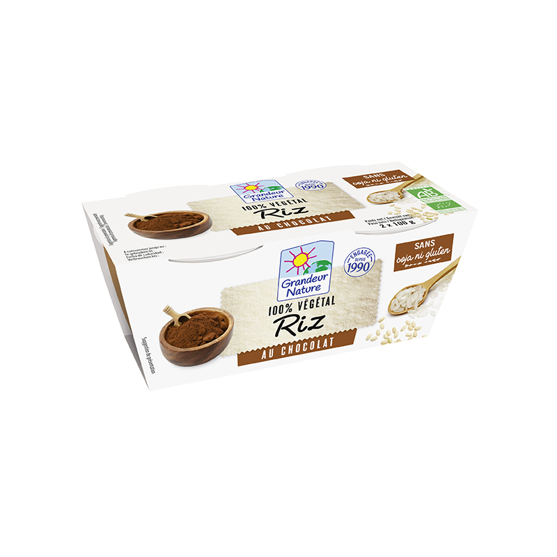 Dessert riz chocolat 2x100g