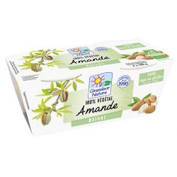 Dessert amande nature 2x100g