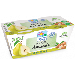 Dessert amande poire 2x100g