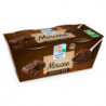 Mousse au chocolat noir, 2x60g, 120G