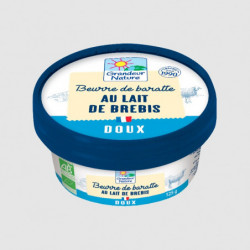 Beurre de brebis doux 125g