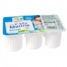 P'tits malins nature, fromage frais 3% MG 6x60g