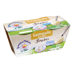 Semoule au lait de brebis 2x140g