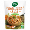 Lentilles riz & soja 250g