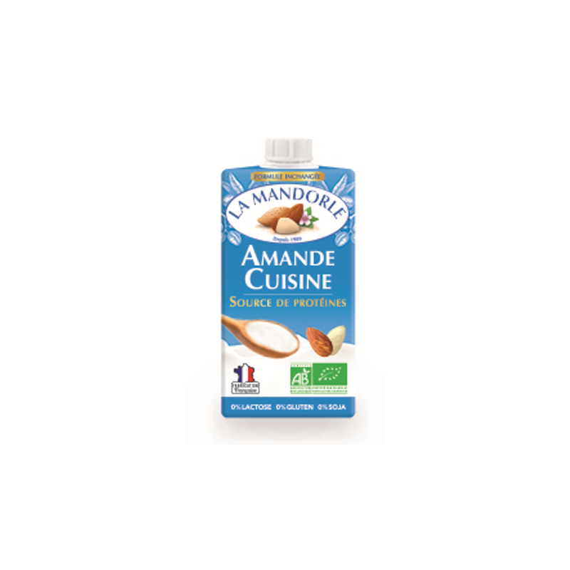 Crème cuisine amande 25cl