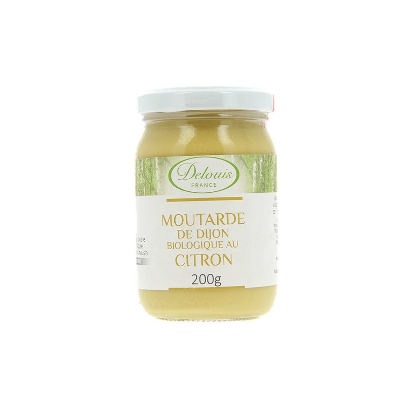 Moutarde forte citron 200g