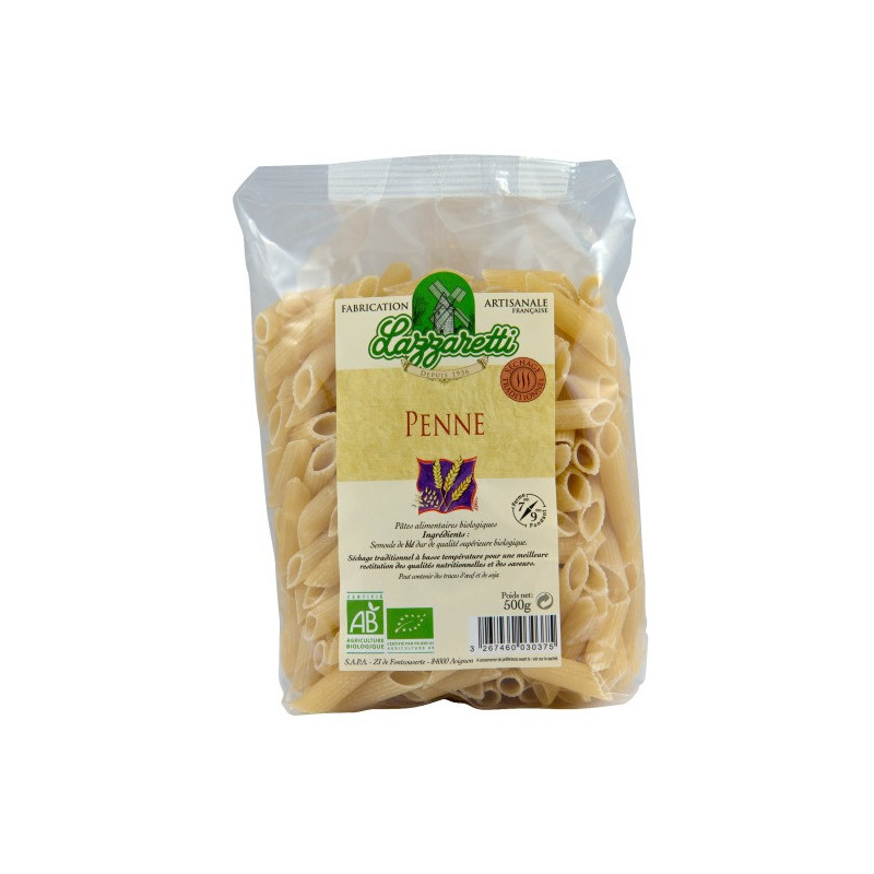 Pâte penne blanche 500g