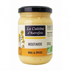 Moutarde au miel et épices 200g