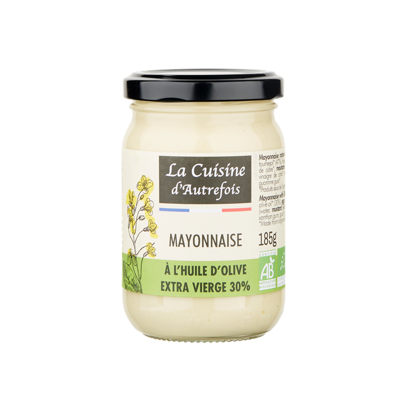 Mayonnaise à l'huile d'olive vierge extra 185g