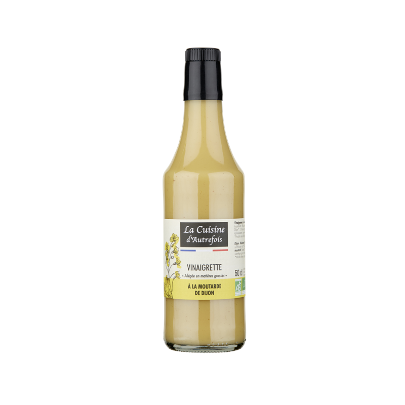 Vinaigrette allégée à la moutarde de Dijon 50cl