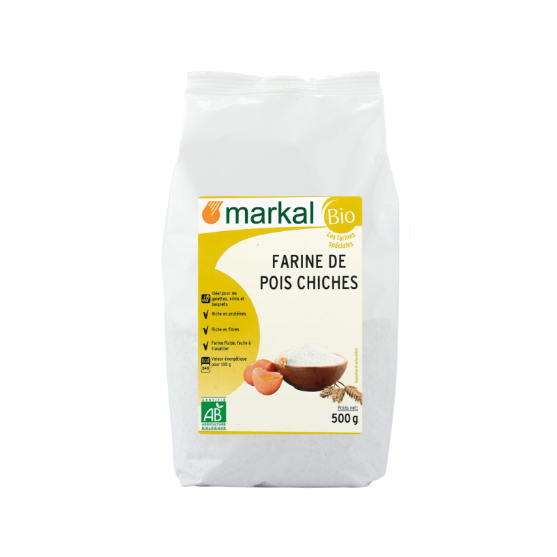 Farine de pois chiche 500g