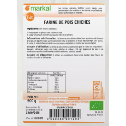 Farine de pois chiche 500g