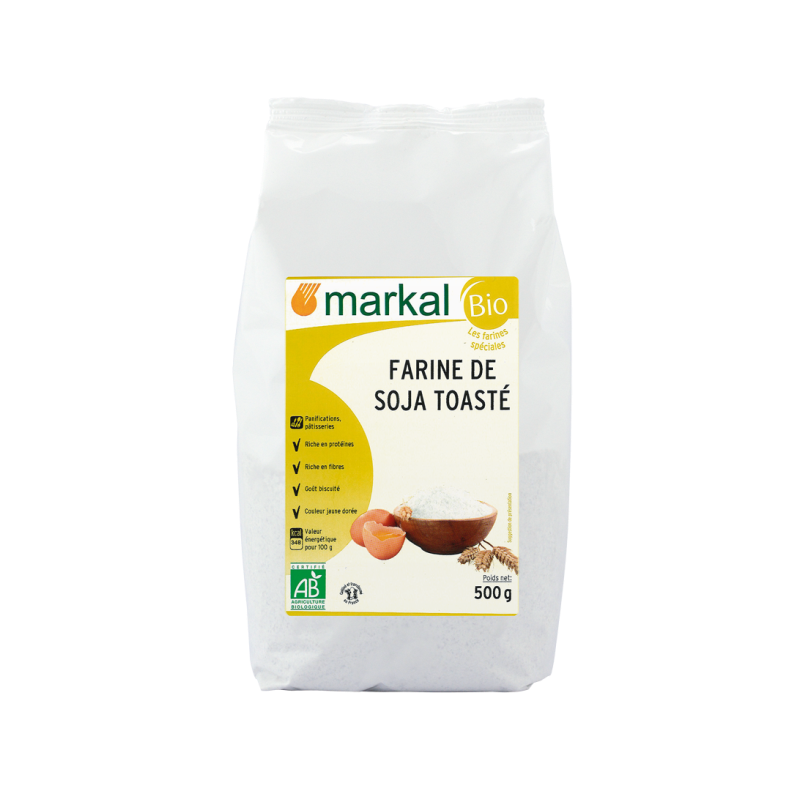 Farine de soja toasté 500g