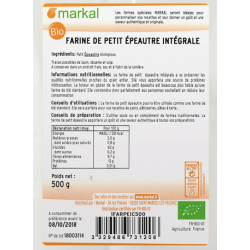 Farine de petit épeautre intégrale 500g