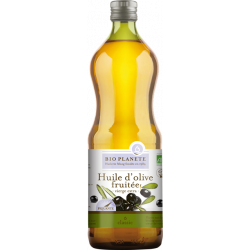 Huile olive vierge extra fruitée", origine Espagne ou Portugal 1l"
