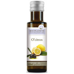 Huile O'Citron, huile d'olive vierge extra et citrons pressés 100ml