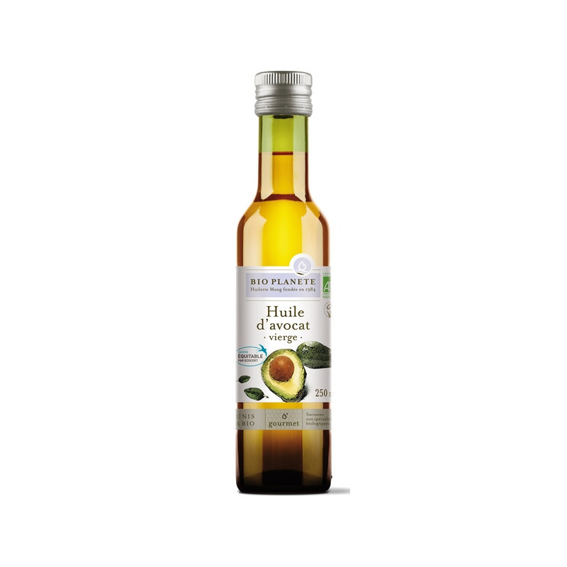 Huile avocat vierge 25cl Commerce Equitable