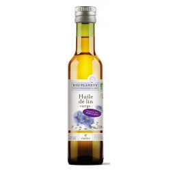 Huile lin vierge 1/4l