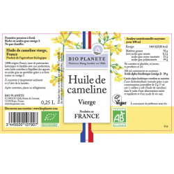 Huile cameline France 1/4l