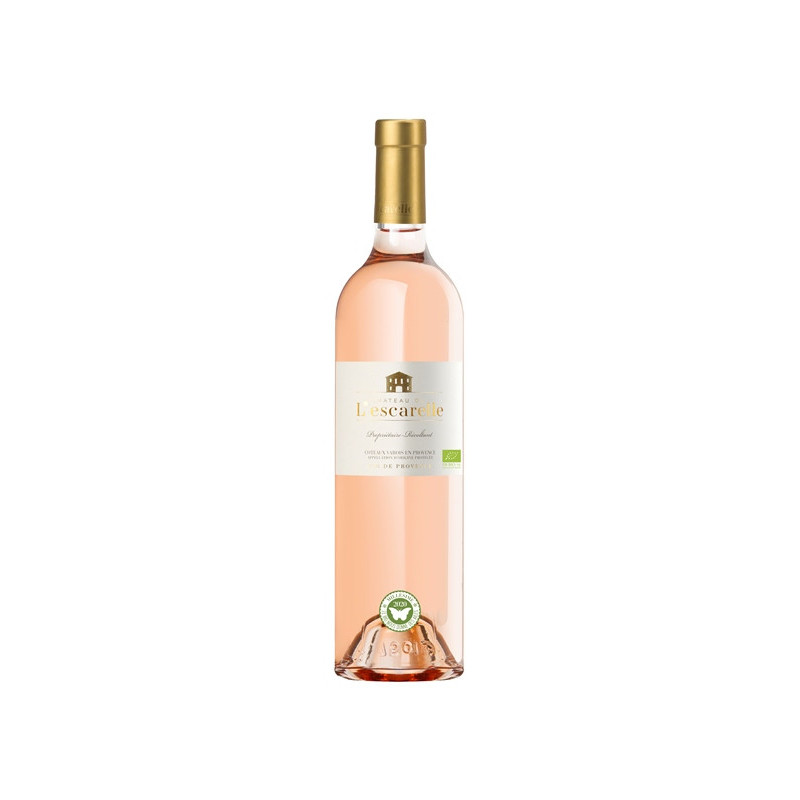 Vin rosé AOP Coteaux Varois en Provence  Château de l'Escarelle  75cl