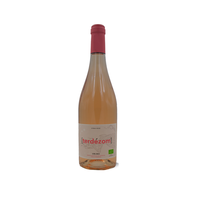 Vin rosé IGP Pays d'Hérault Terdézom" 75cl"