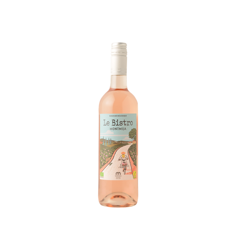 Vin rosé Vin de France Le Bistro Montmija 75cl