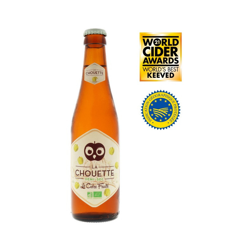 Cidre demi-sec 33cl