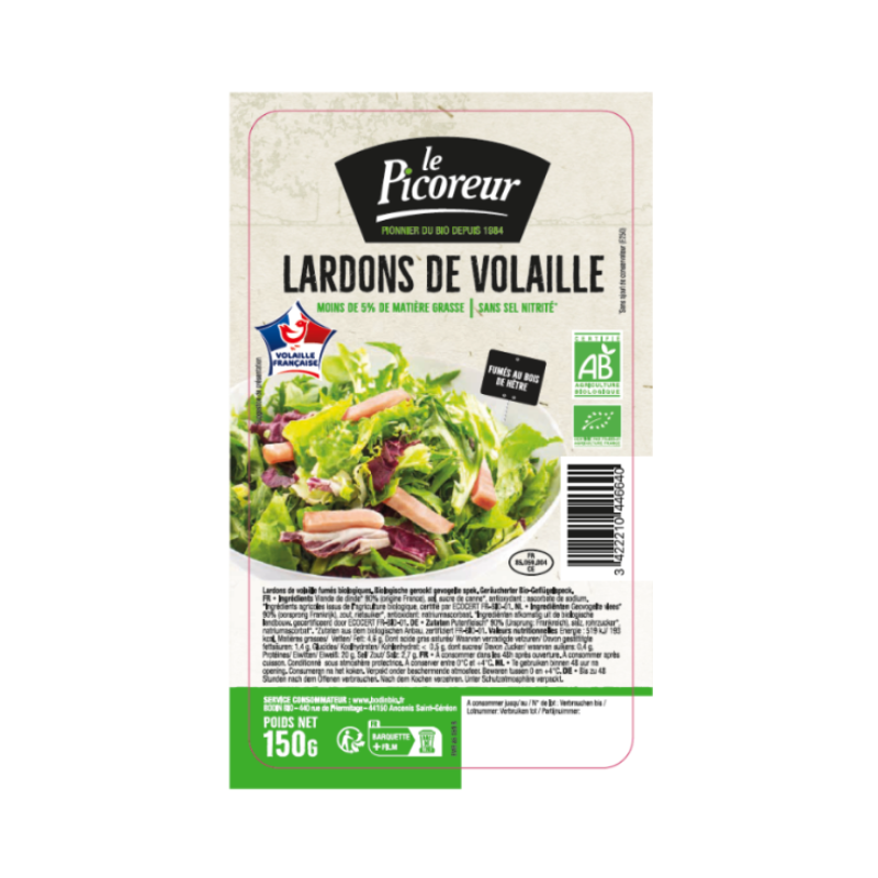 Lardons de volaille 150g