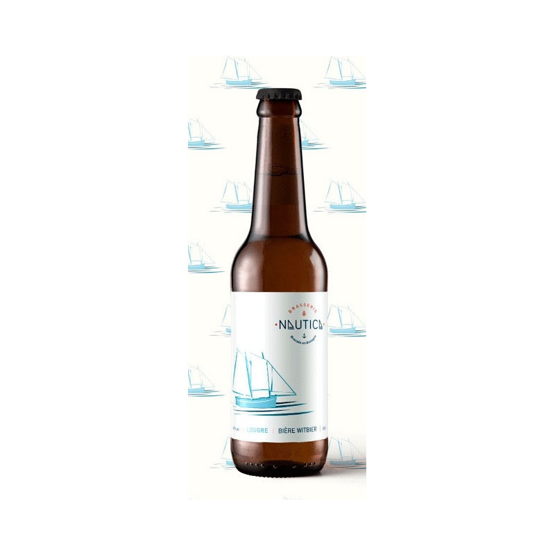 Bière blanche Lougre" Brasserie Nautica 33 cl"