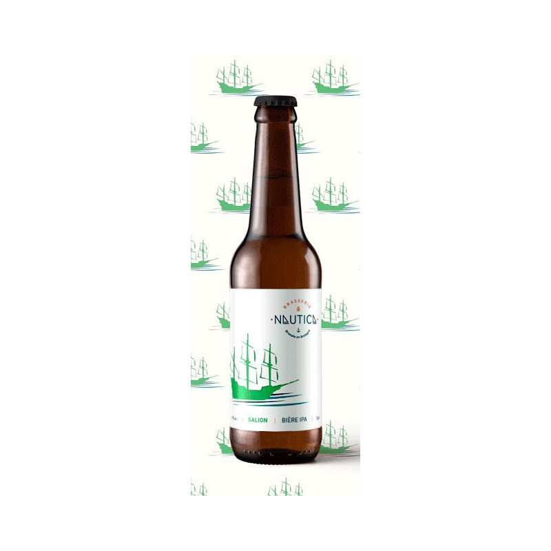 Bière IPA Galion" Brasserie Nautica 75 cl"