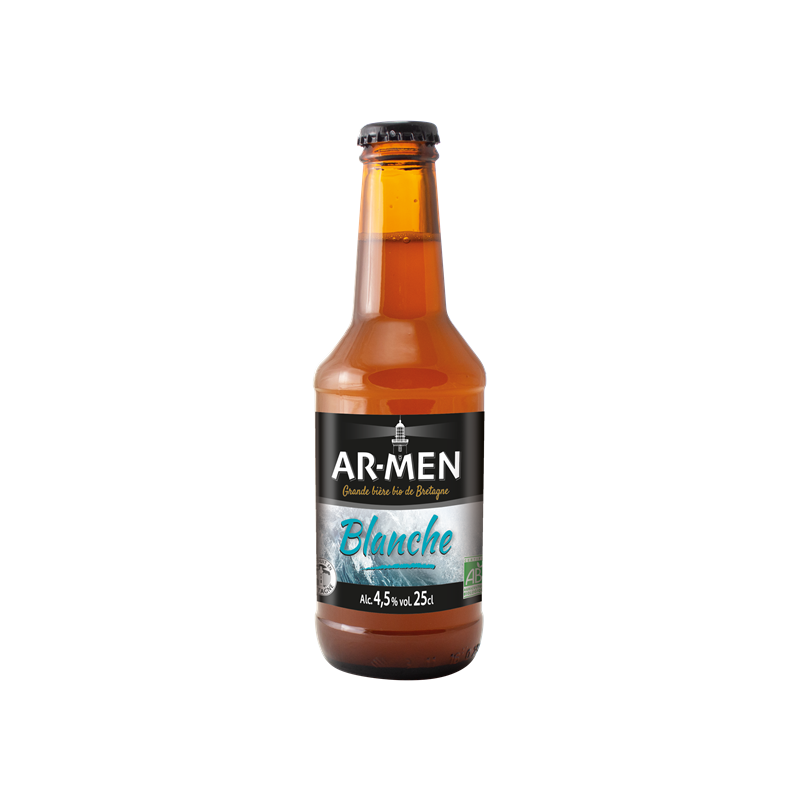 Bière blanche  Ar-Men Pack 6x25 cl