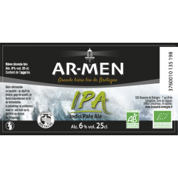 Bière IPA Ar-Men Pack 6x25 cl