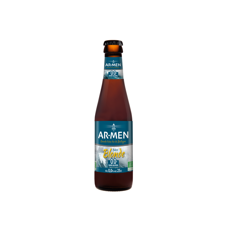 Bière 0% alcool Ar-Men Pack 6x25 cl