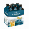 Bière 0% alcool Ar-Men Pack 6x25 cl