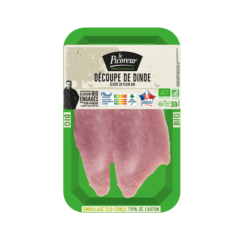 Escalope de dinde (x2) 250g