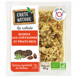 Quinoa aux châtaignes et...