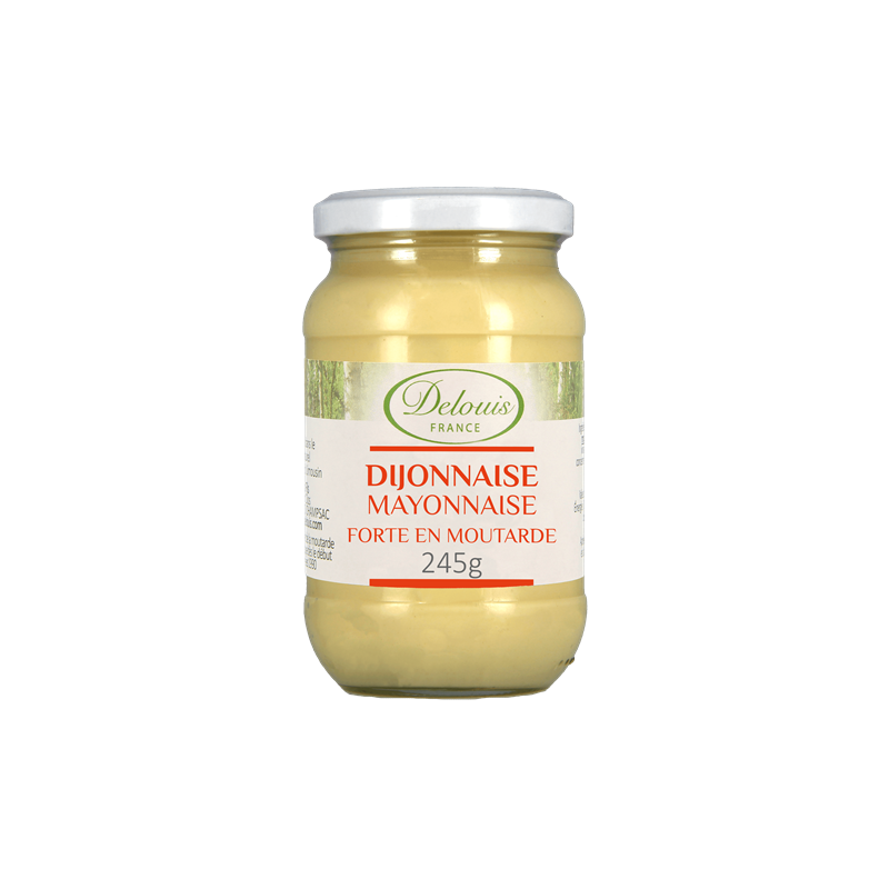 Dijonnaise, mayonnaise forte en moutarde, 245g